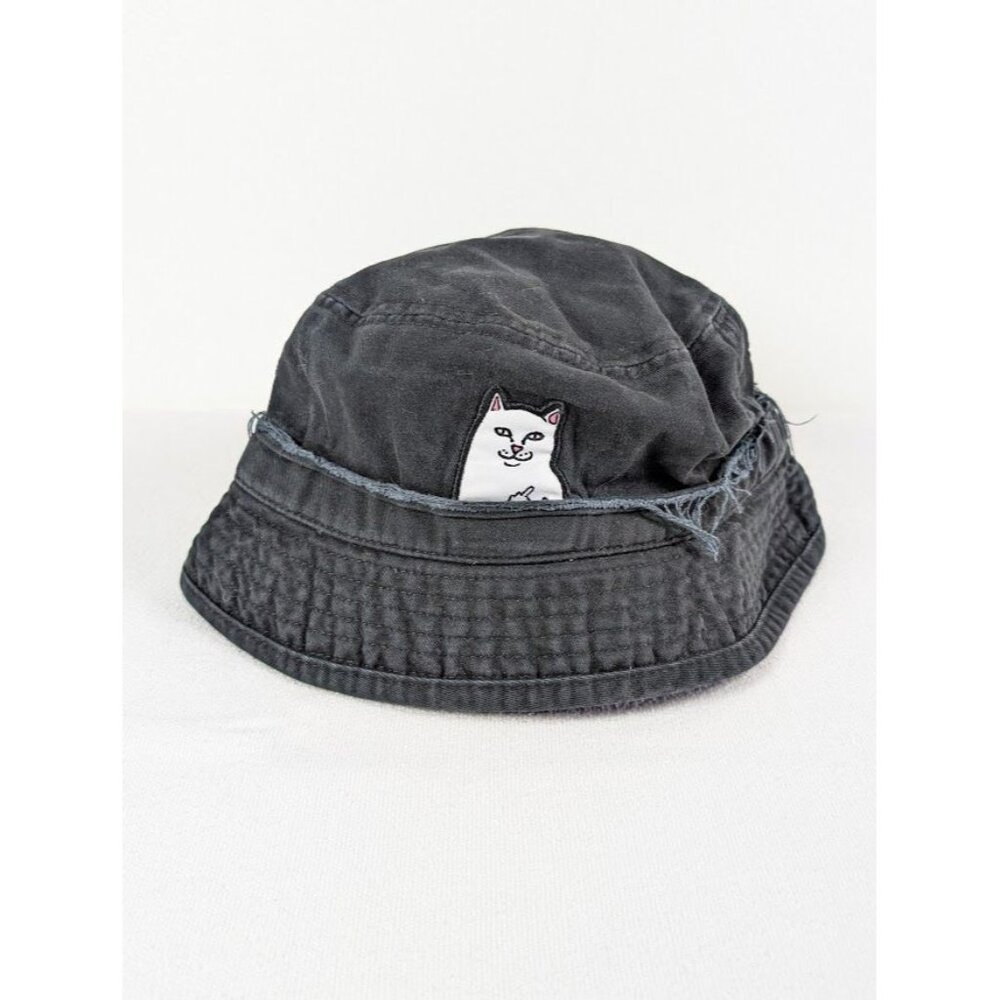 RIPNDIP Lord Nermal Bucket Hat Made in USA Skater Cat Unisex‎ Embroidered